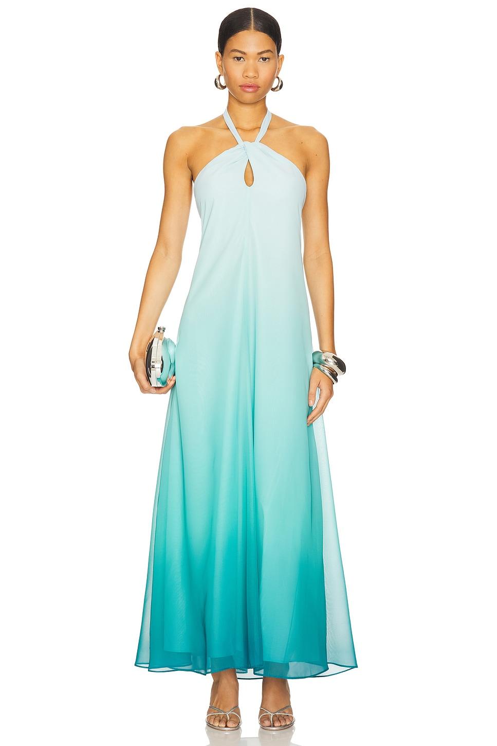aden ombre maxi dress