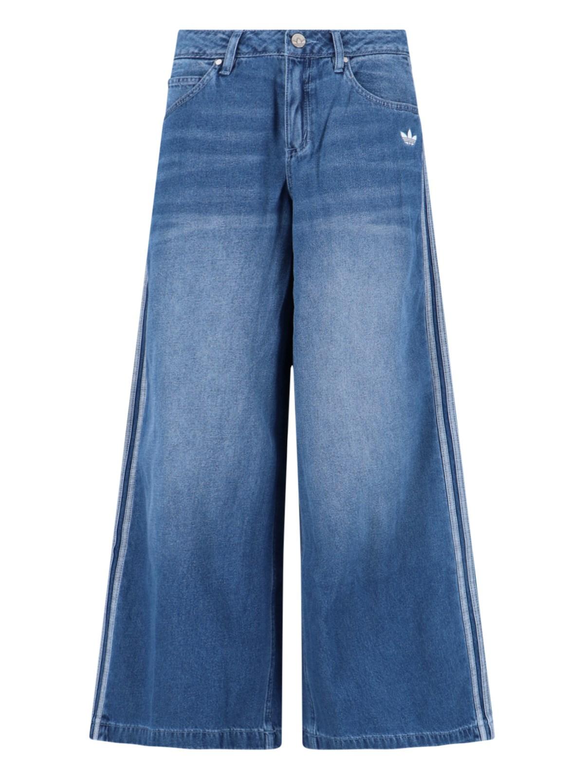 adidas "adilenium" wide jeans