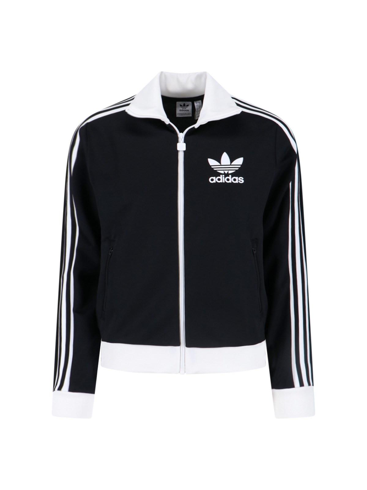 adidas 'beckenbauer' zip sweatshirt