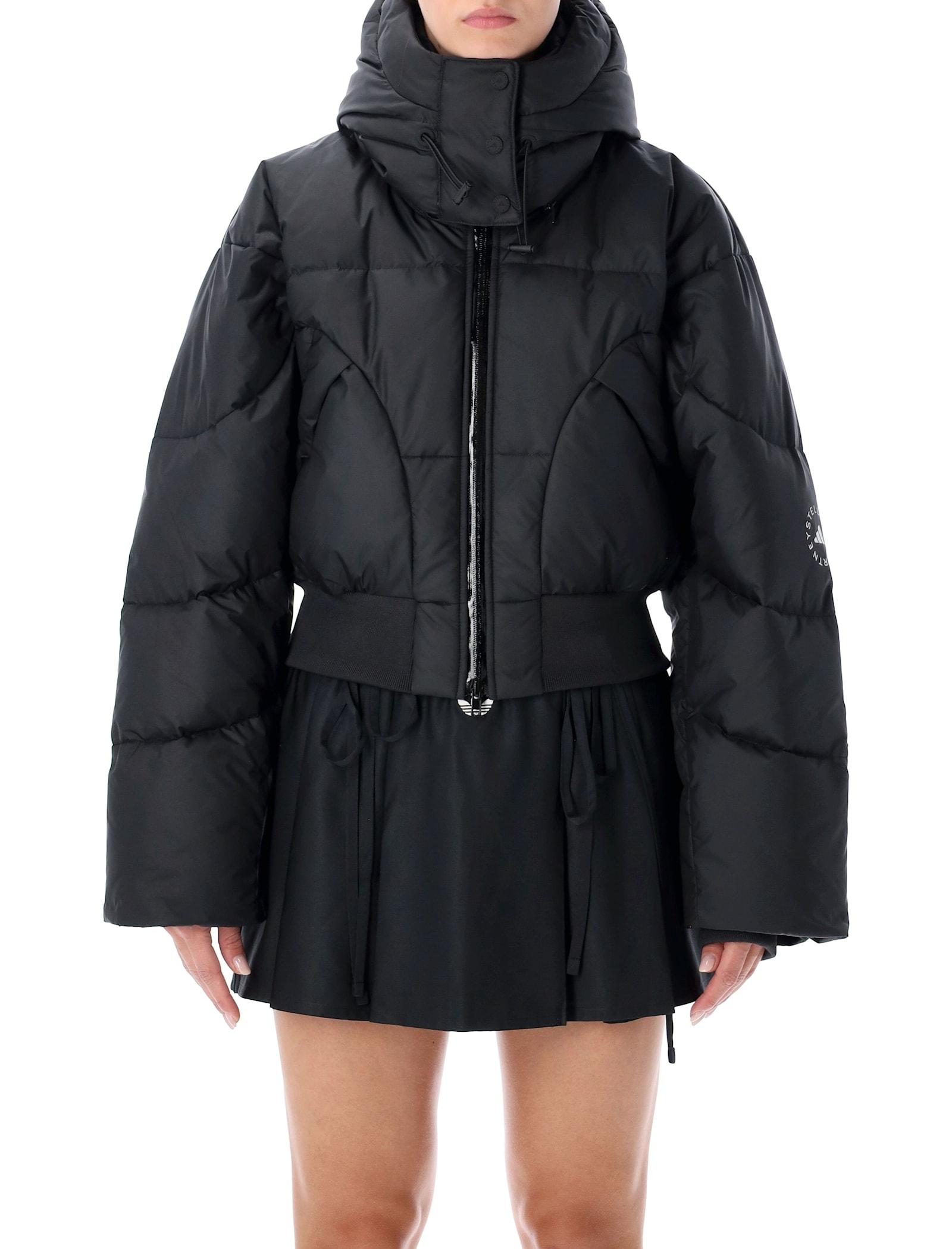 adidas by stella mccartney cropped down jacket