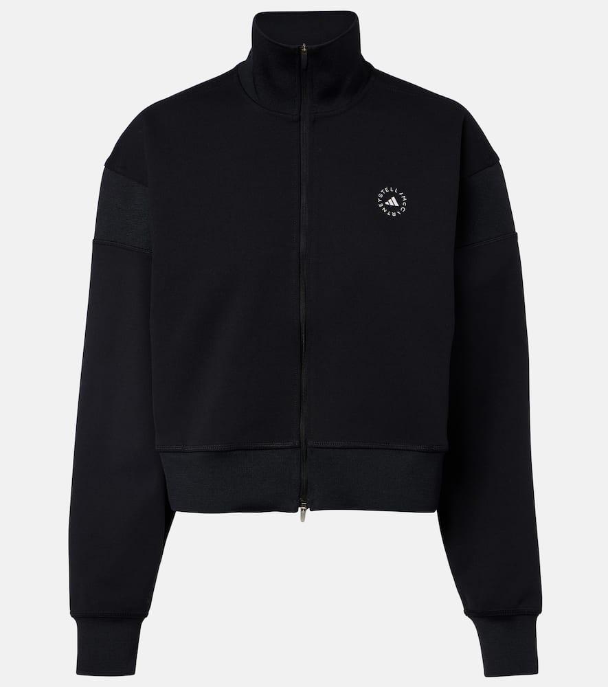 adidas by stella mccartney cropped track jacket