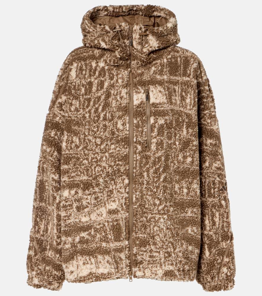 adidas by stella mccartney fleece jacket