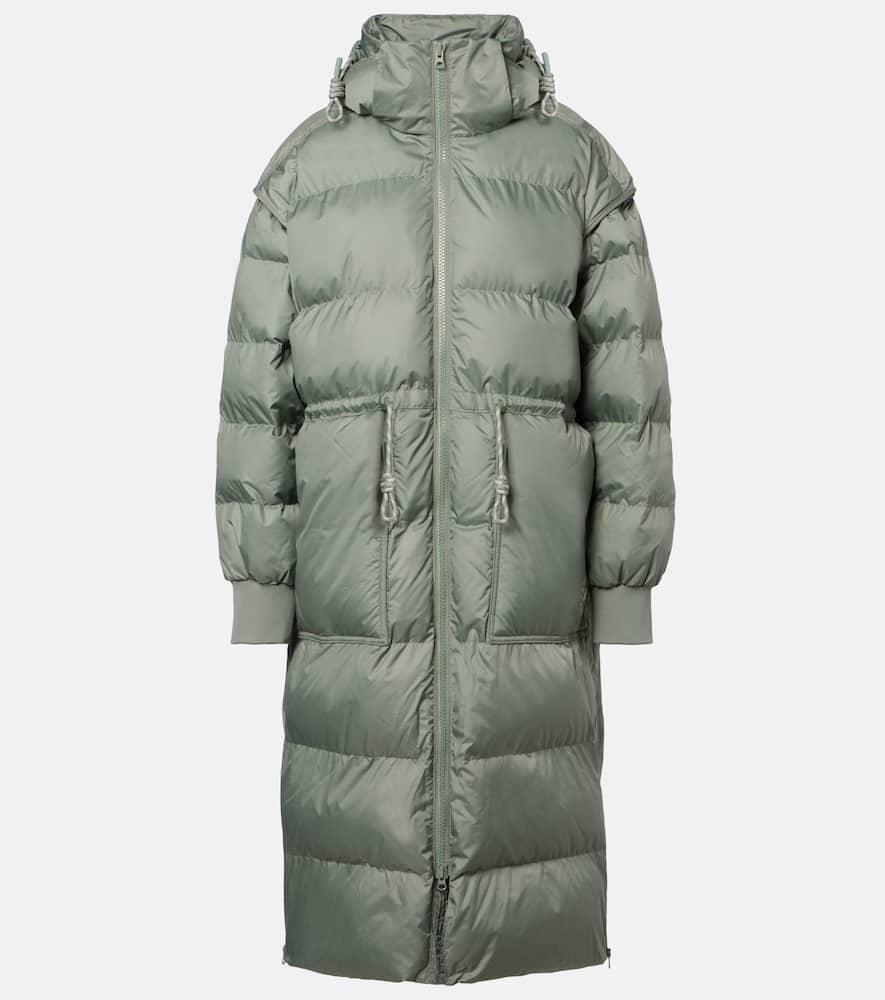 adidas by stella mccartney hooded puffer coat