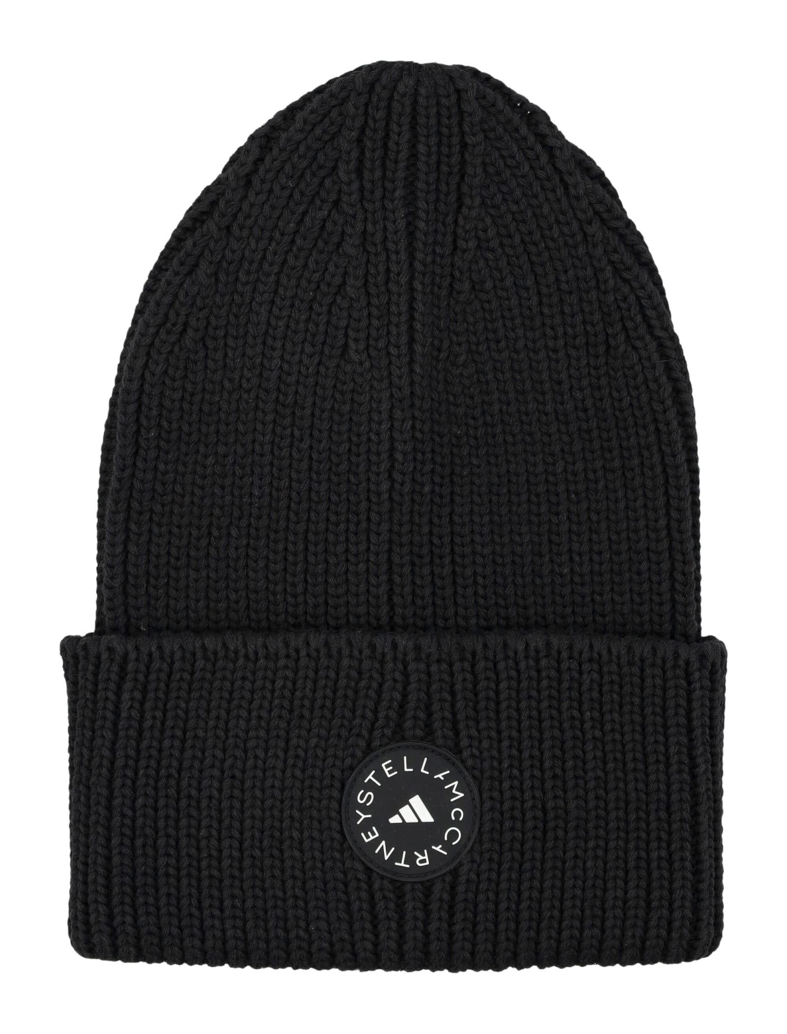 adidas by stella mccartney logo beanie