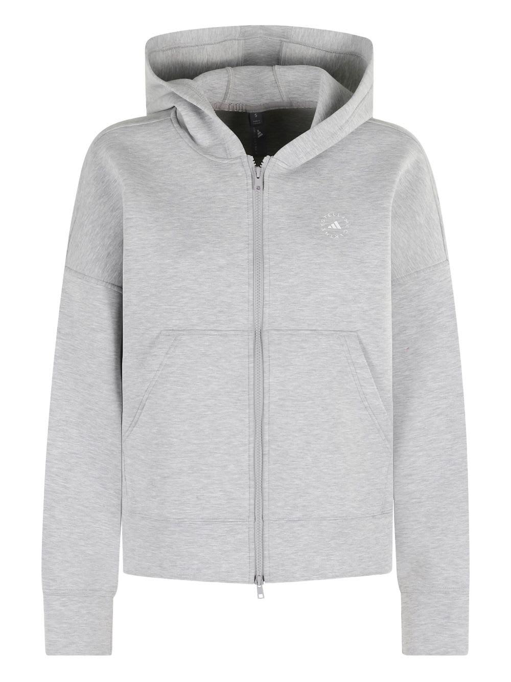 adidas by stella mccartney logo hoodie