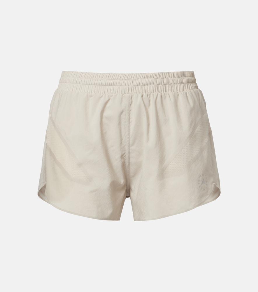 adidas by stella mccartney logo shorts