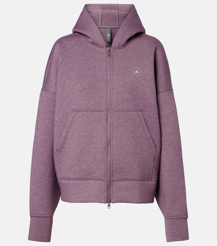 adidas by stella mccartney logo zip
