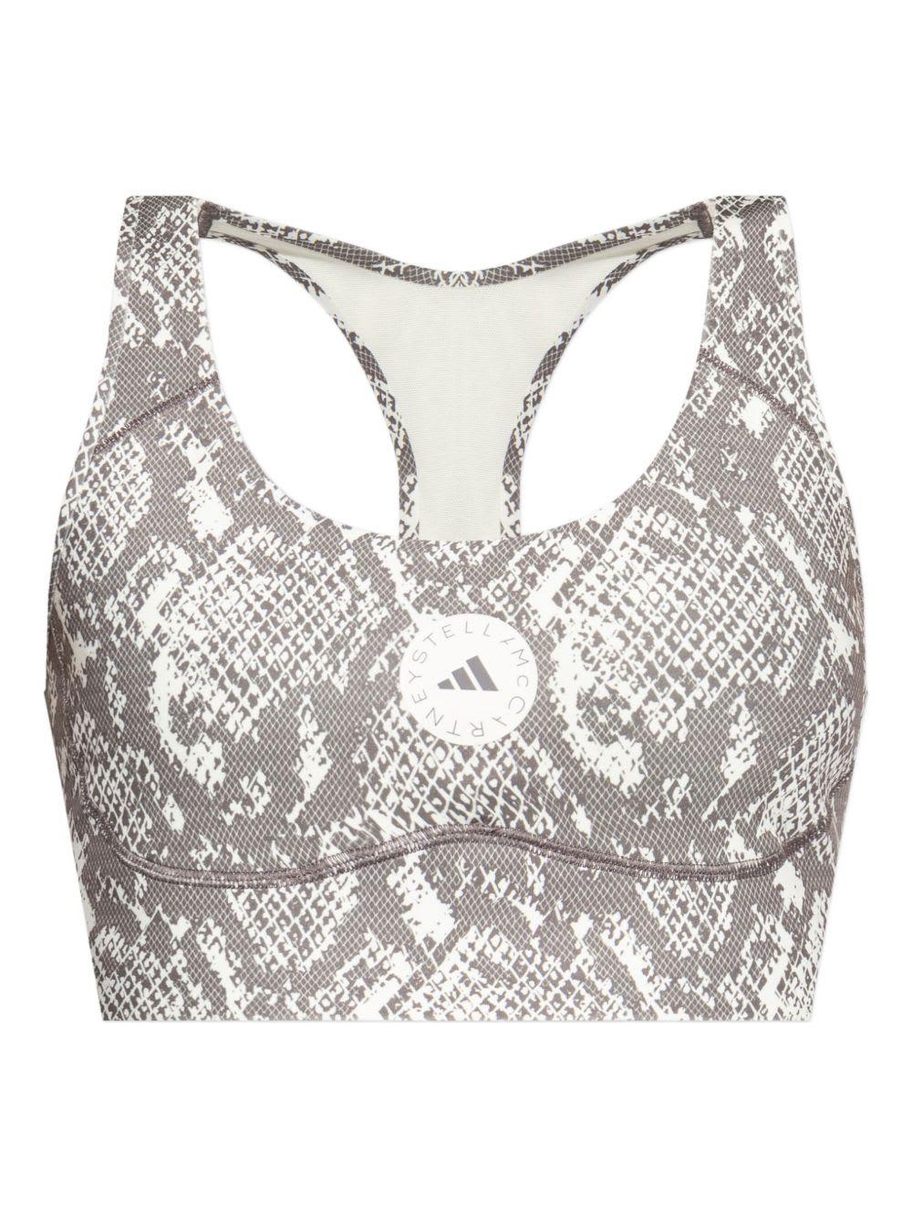 adidas by stella mccartney printed gym bra