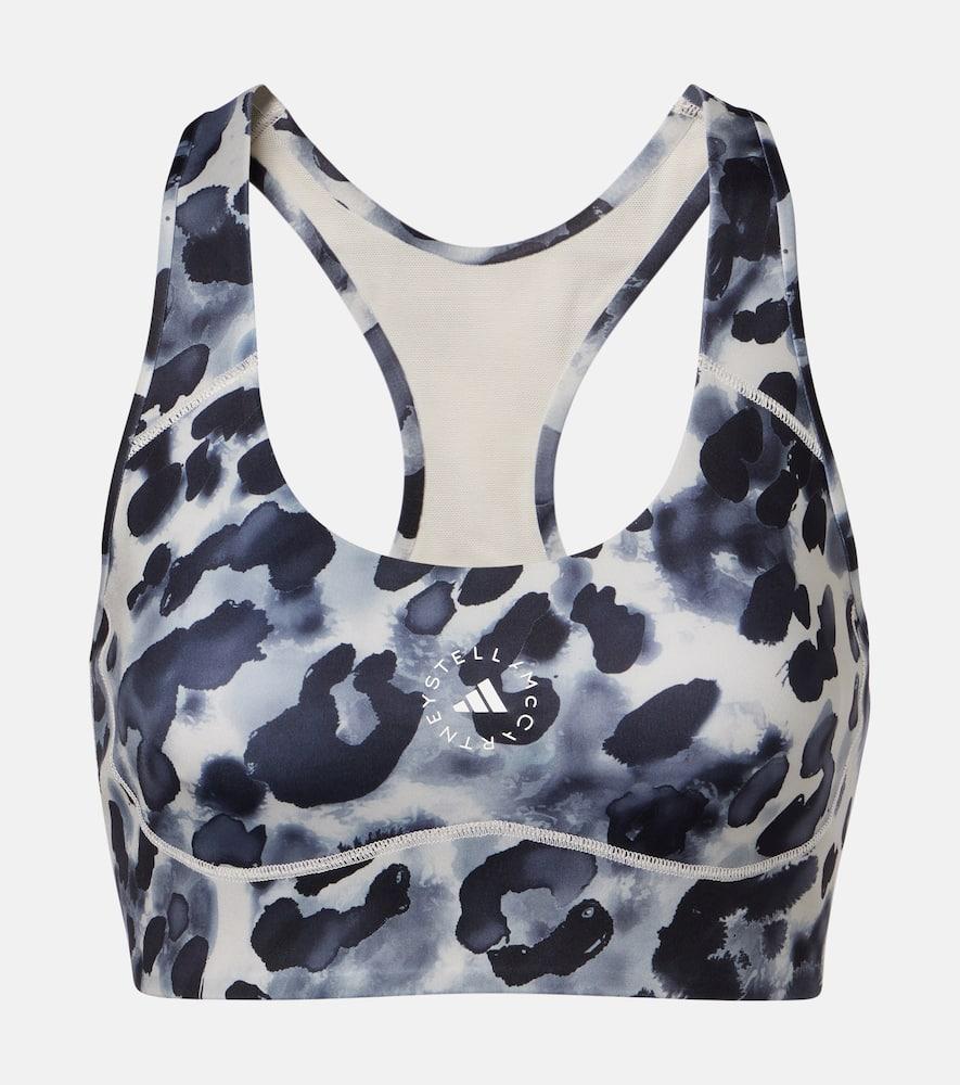 adidas by stella mccartney printed sports bra
