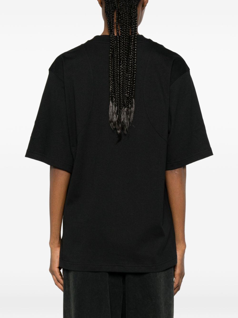 adidas by stella mccartney t-shirts and polos black organic cotton - women