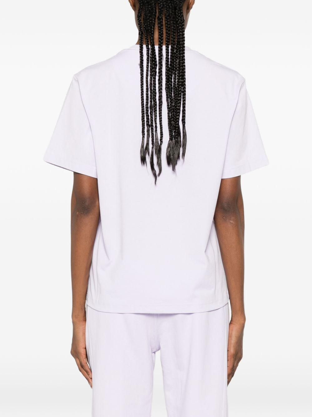 adidas by stella mccartney t-shirts and polos lilac - women