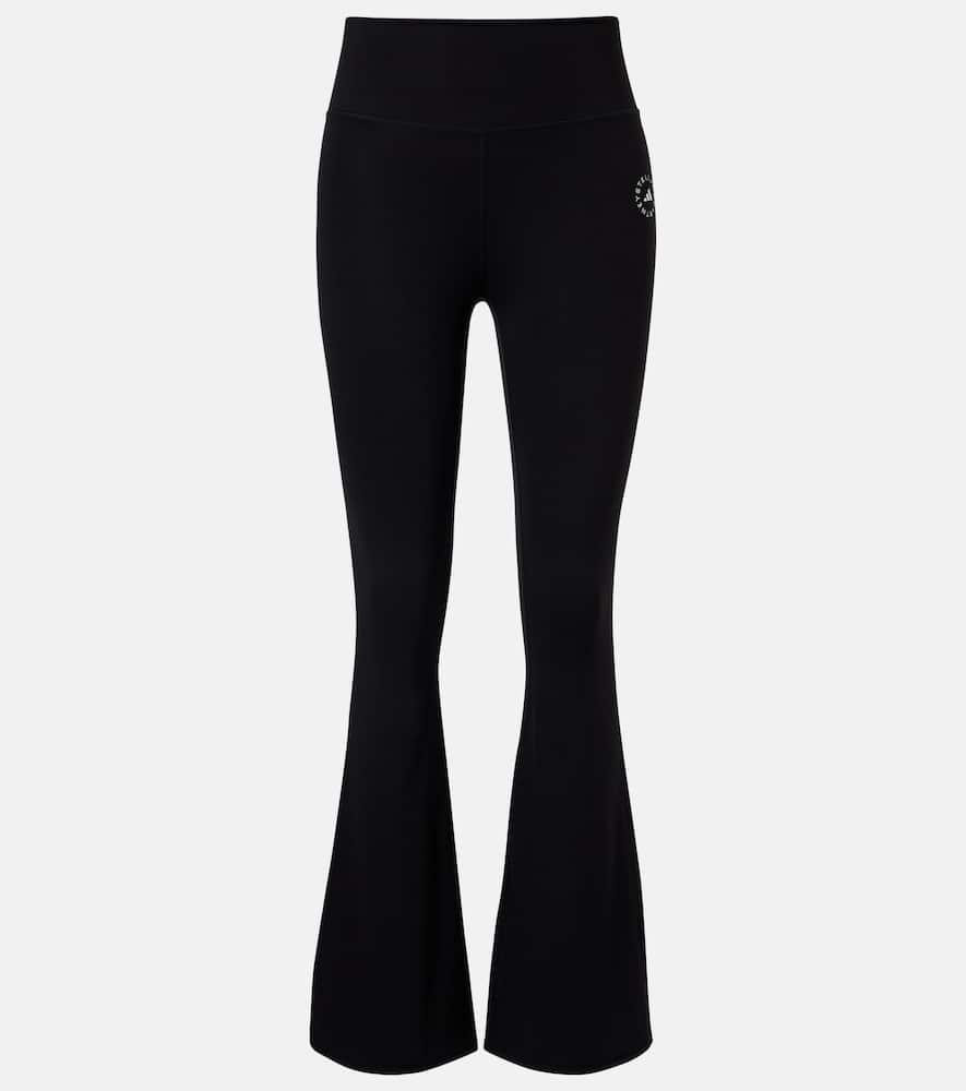 adidas by stella mccartney technical flared leggings