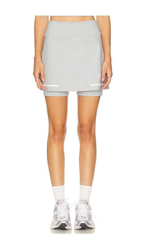 adidas by stella mccartney true nature golf skort in grey.