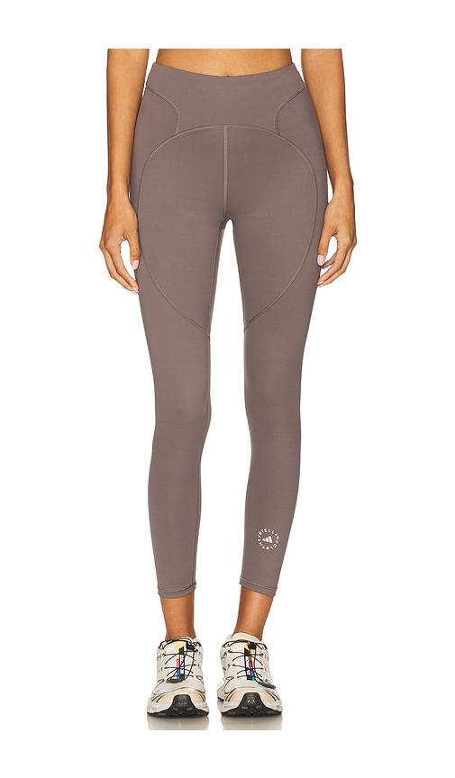 adidas by stella mccartney true purpose training 7/8 legging in grey.