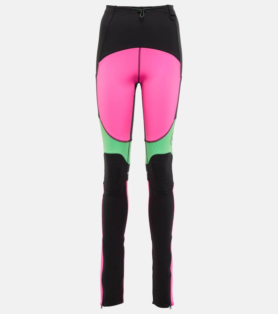 adidas by stella mccartney truenature colorblocked leggings
