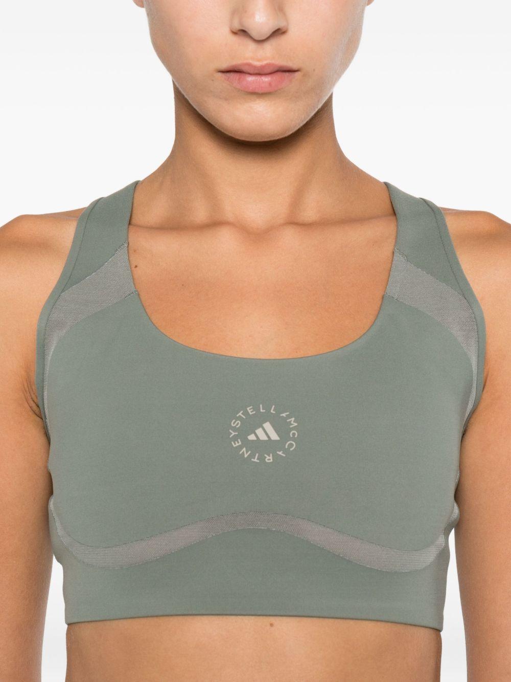 adidas by stella mccartney underwear green recycled polyamide - women