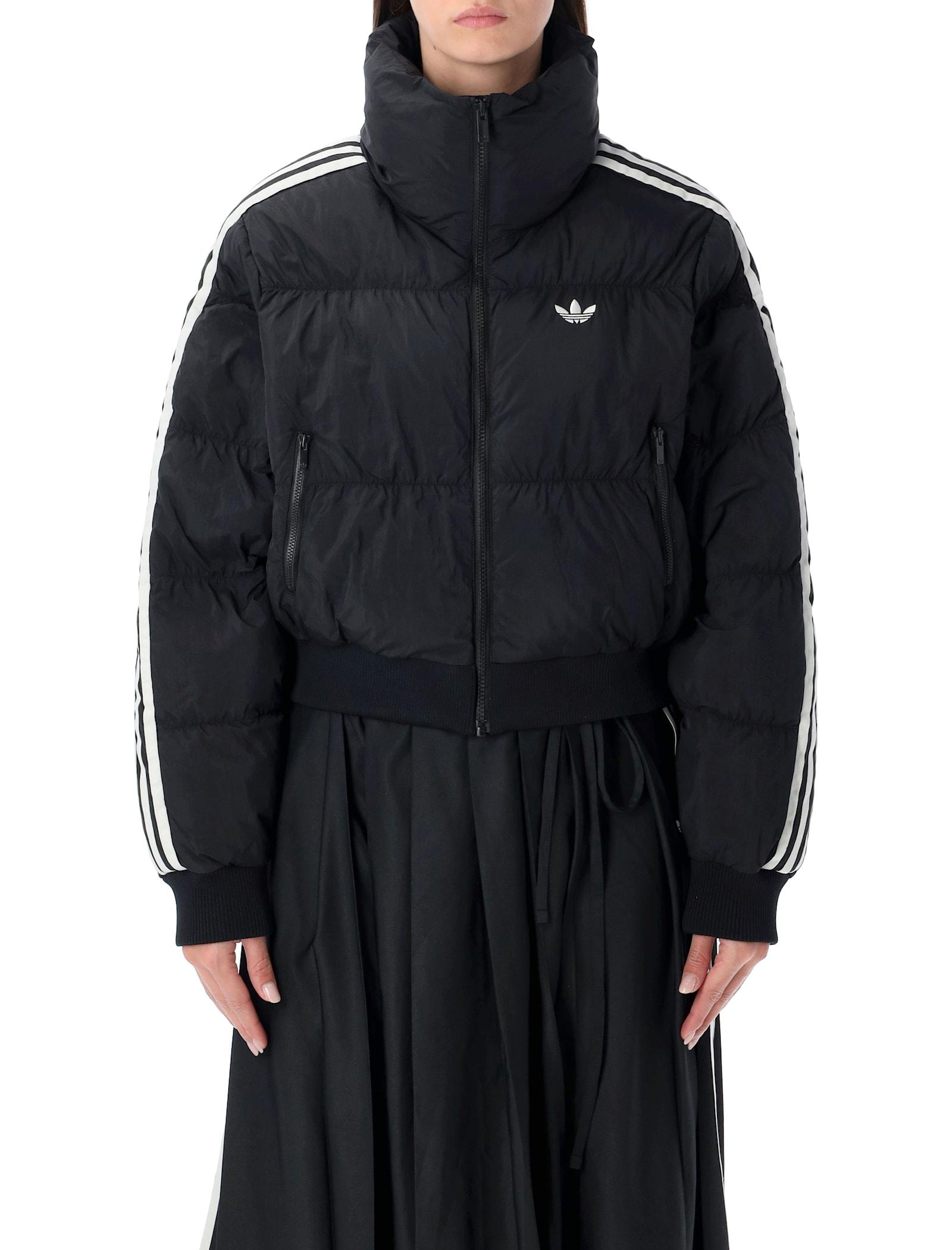 adidas originals adicolor cropped puffer jacket