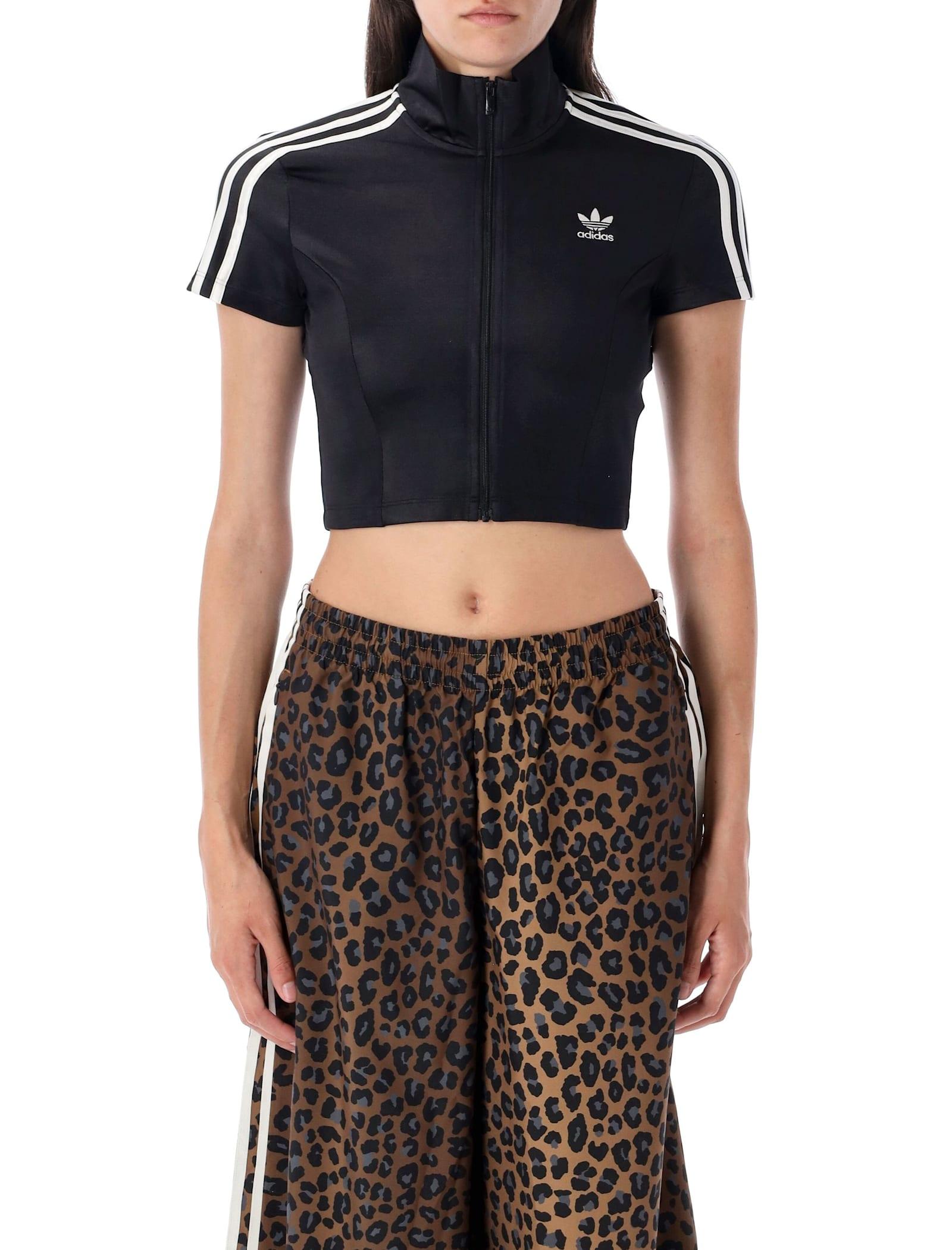 adidas originals adicolor short sleeve track top
