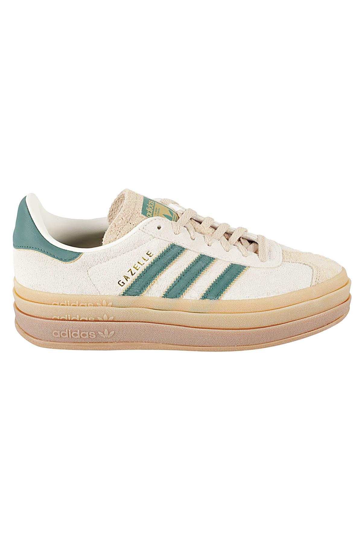 adidas originals gazelle bold lace-up sneakers