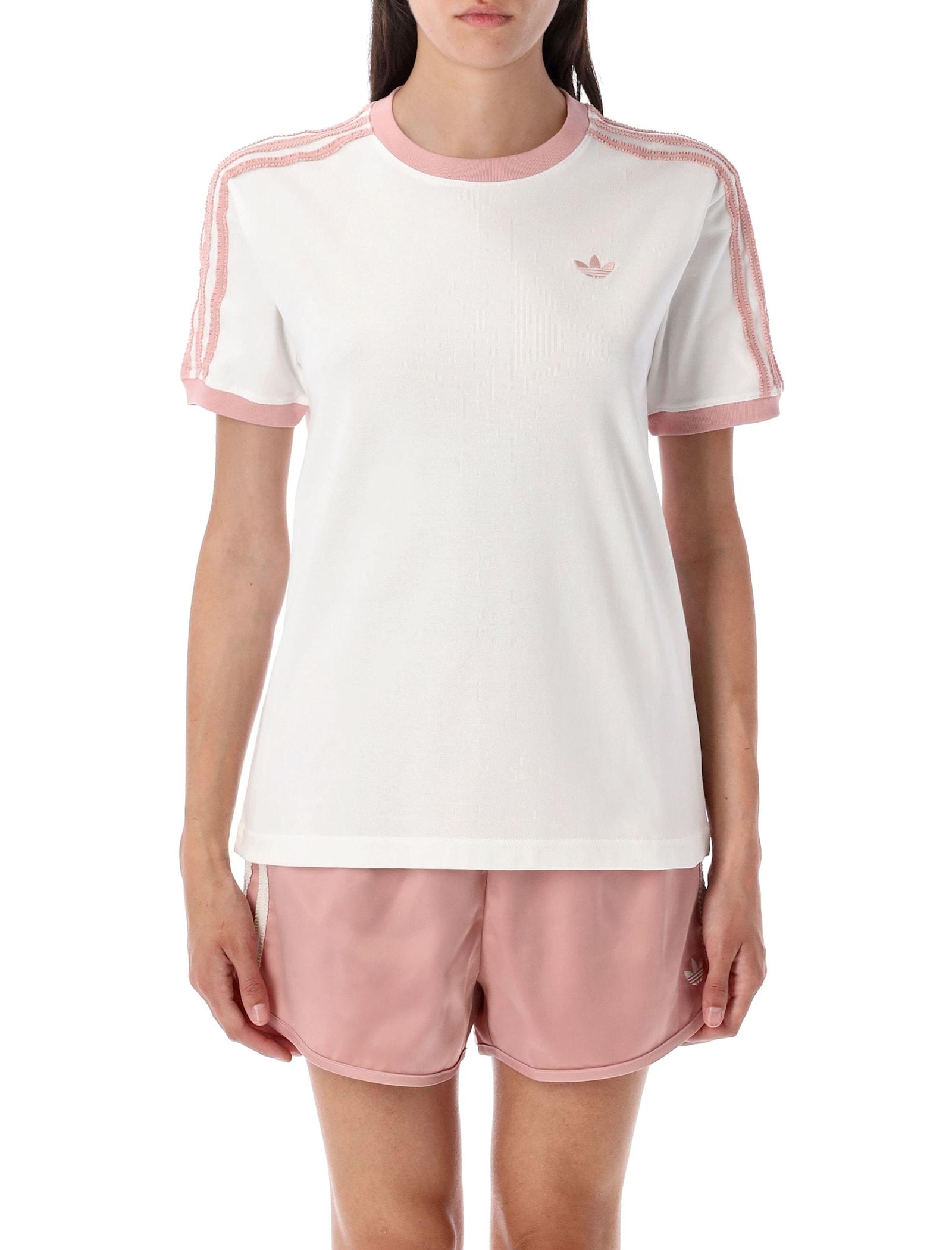 adidas originals ruffle 3-stripes tee