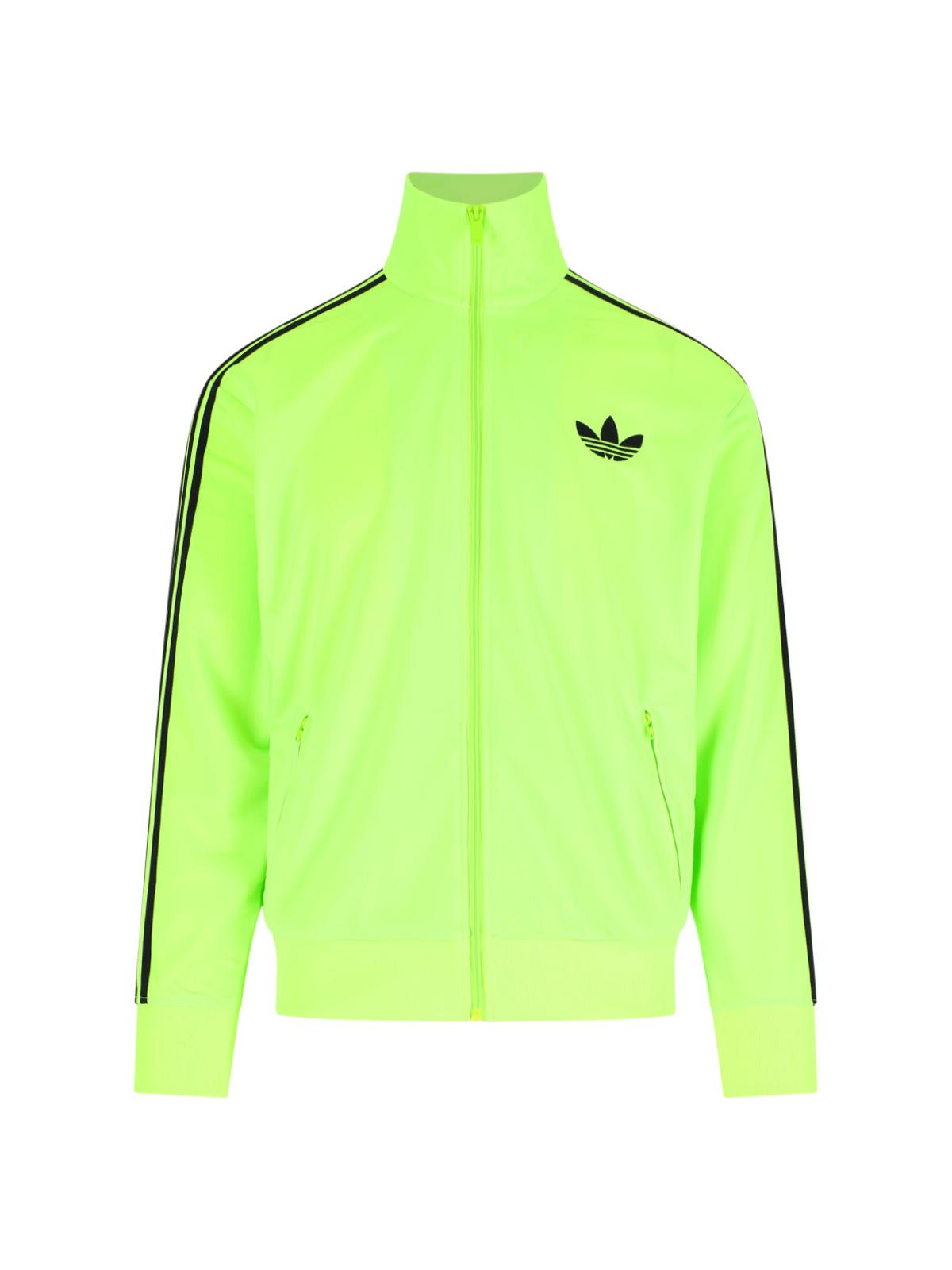 adidas sweaters green polyester - women