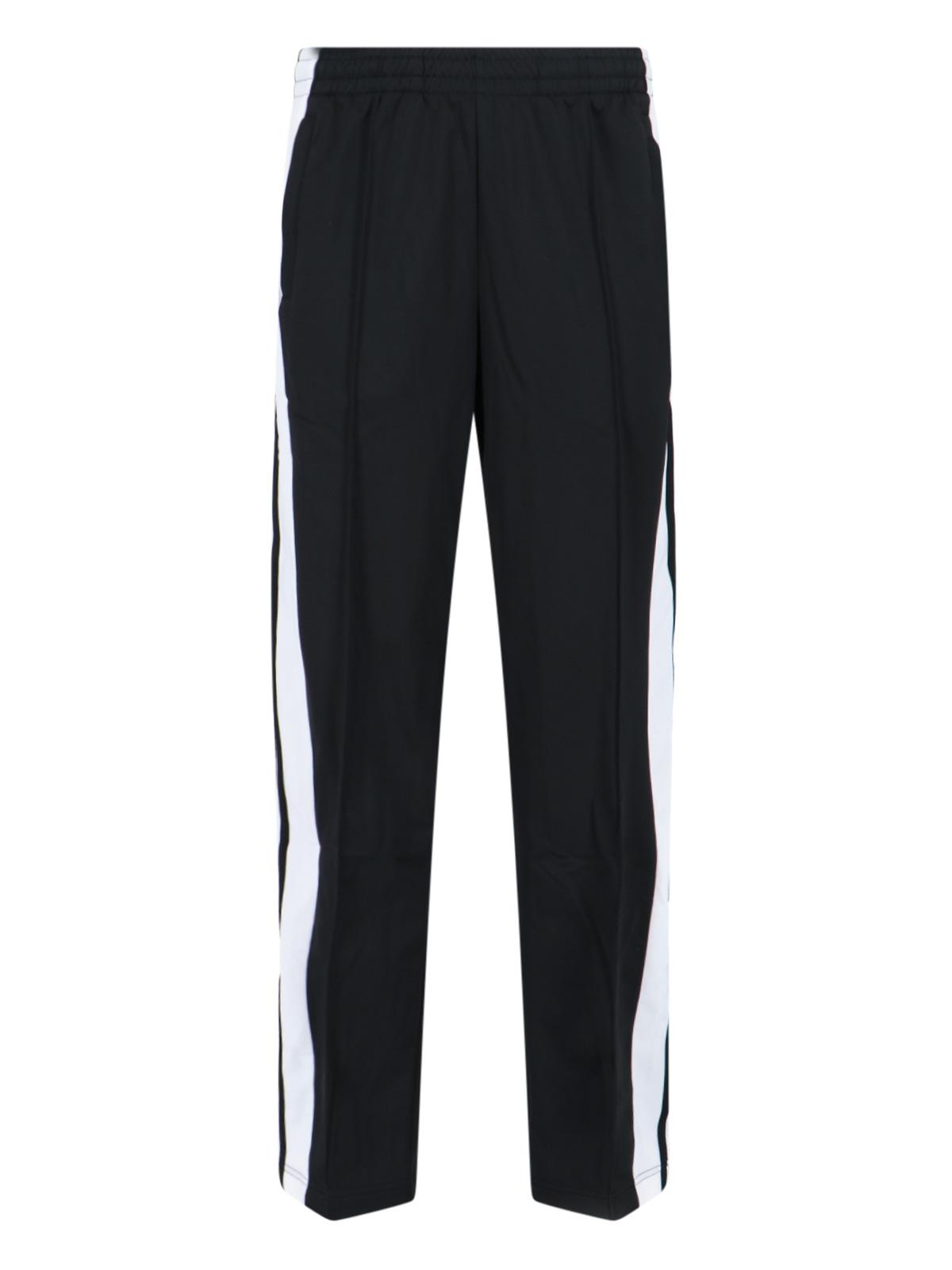 adidas trousers black polyester - women