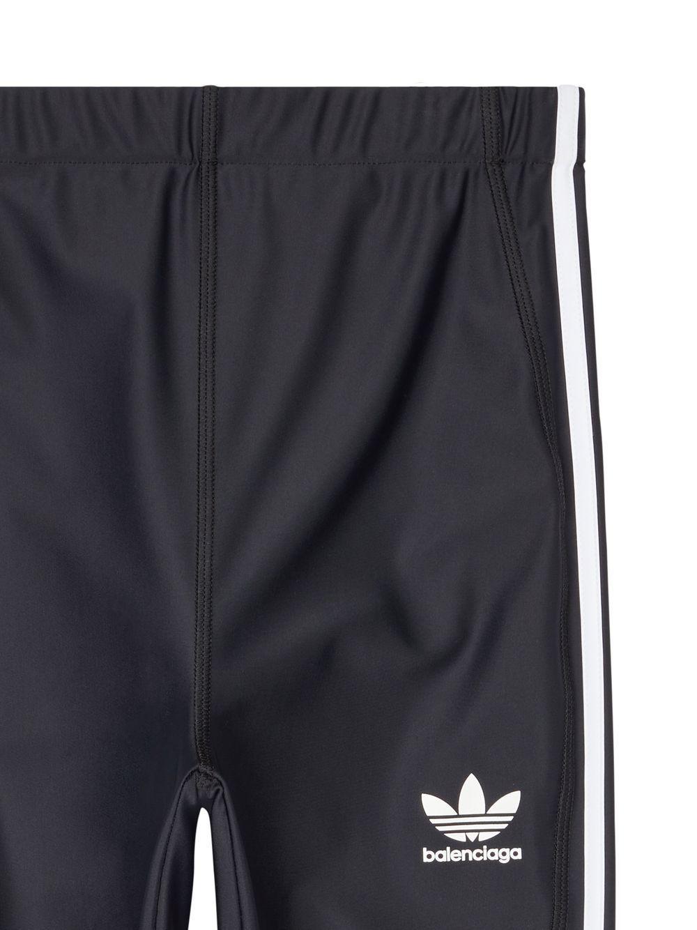 adidas x balenciaga trousers black polyamide - women