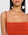 adie ruched bodycon dress