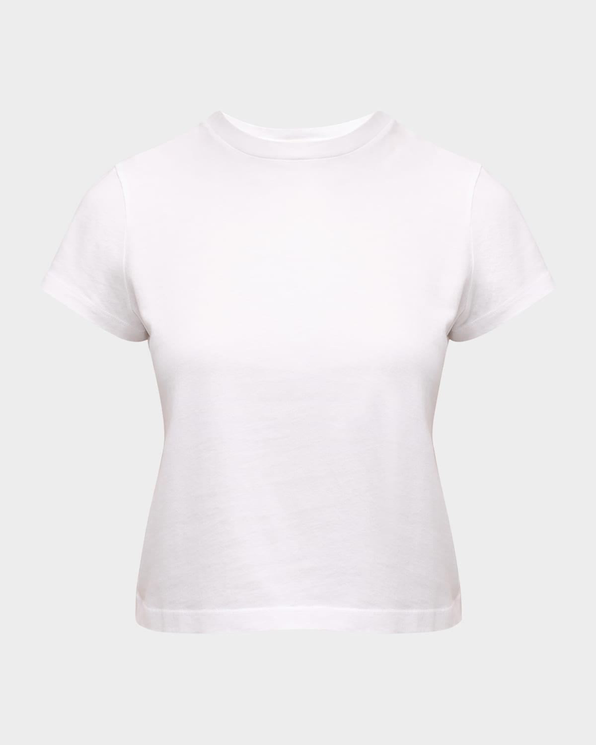 adine cropped short sleeve tee