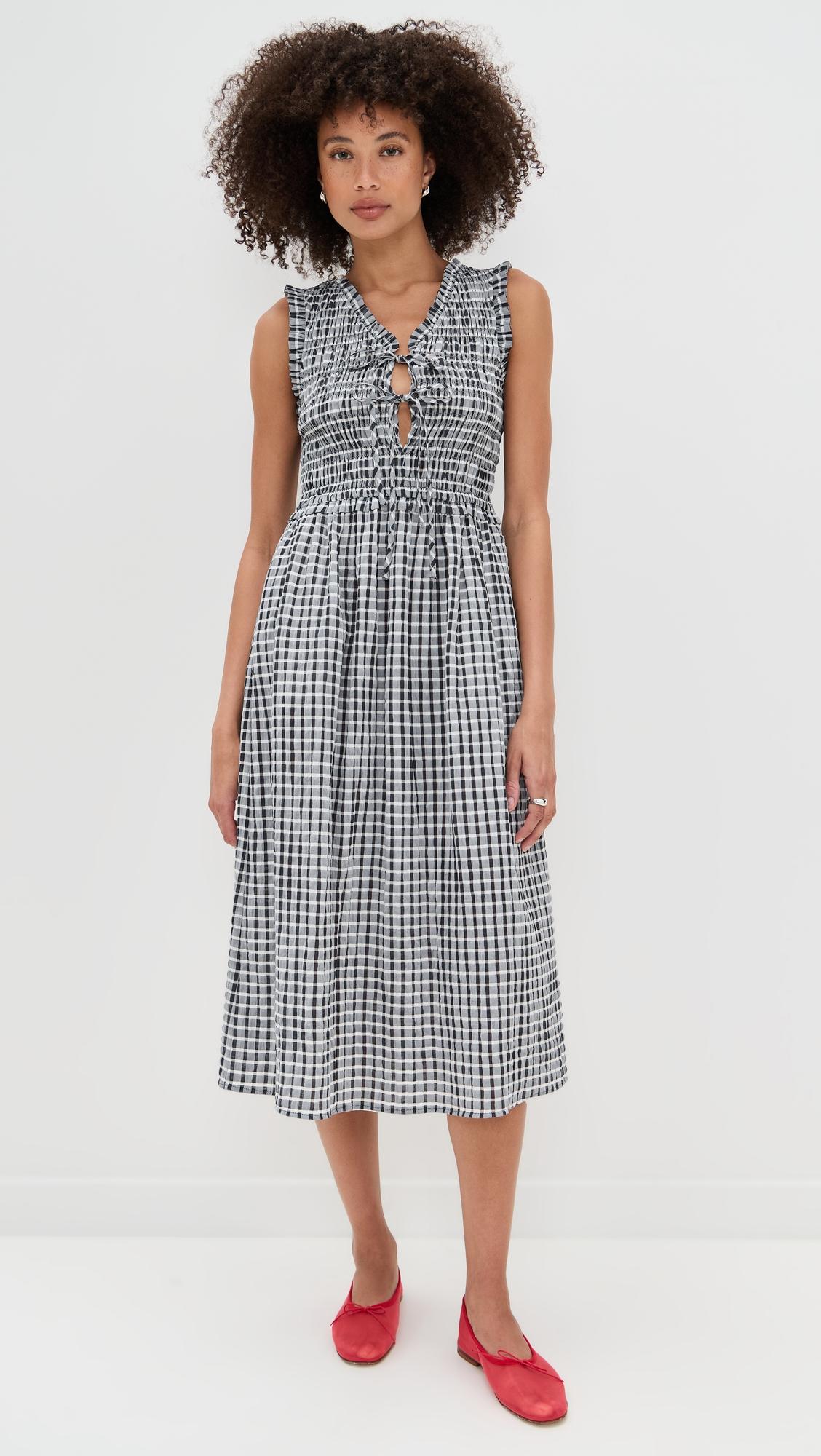 adine seersucker dress