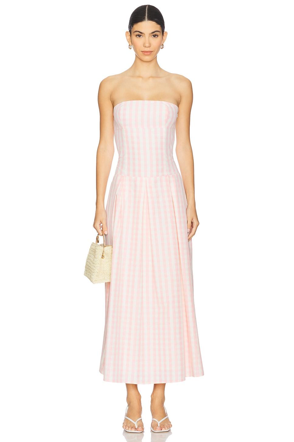 adley strapless maxi dress