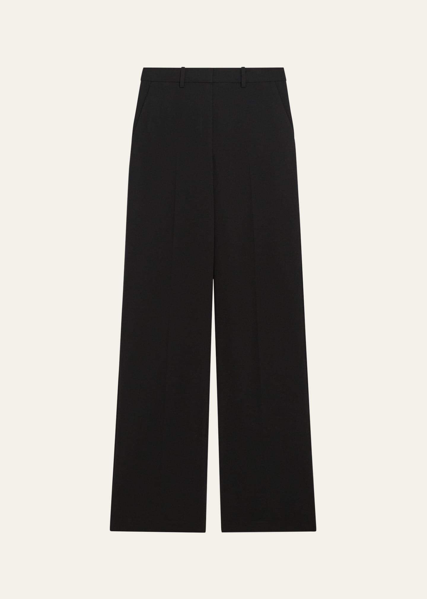admiral crepe relaxed straight-leg pants