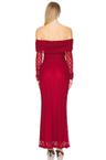adoni off shoulder maxi dress