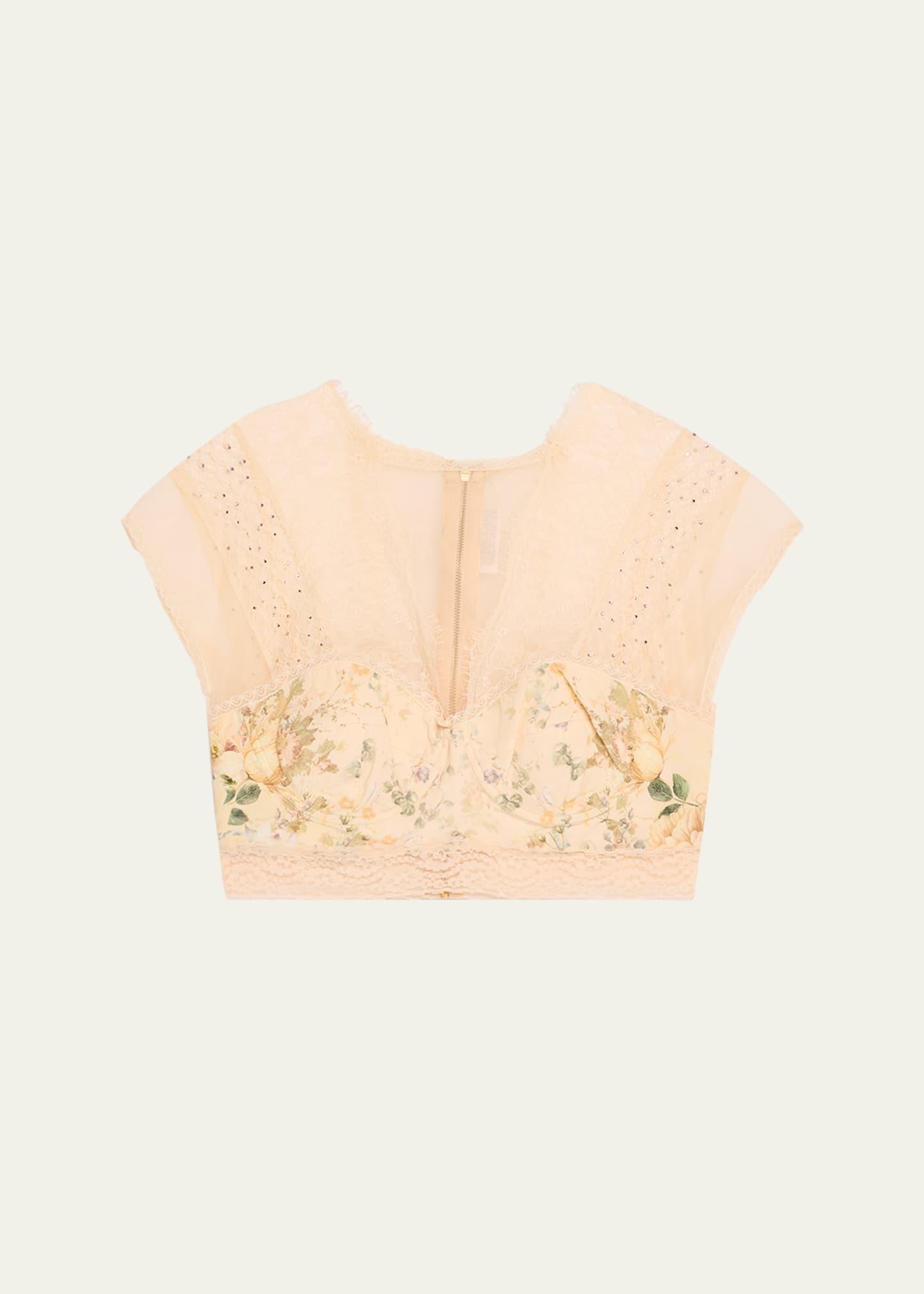 adorned in antiquity lace splice top