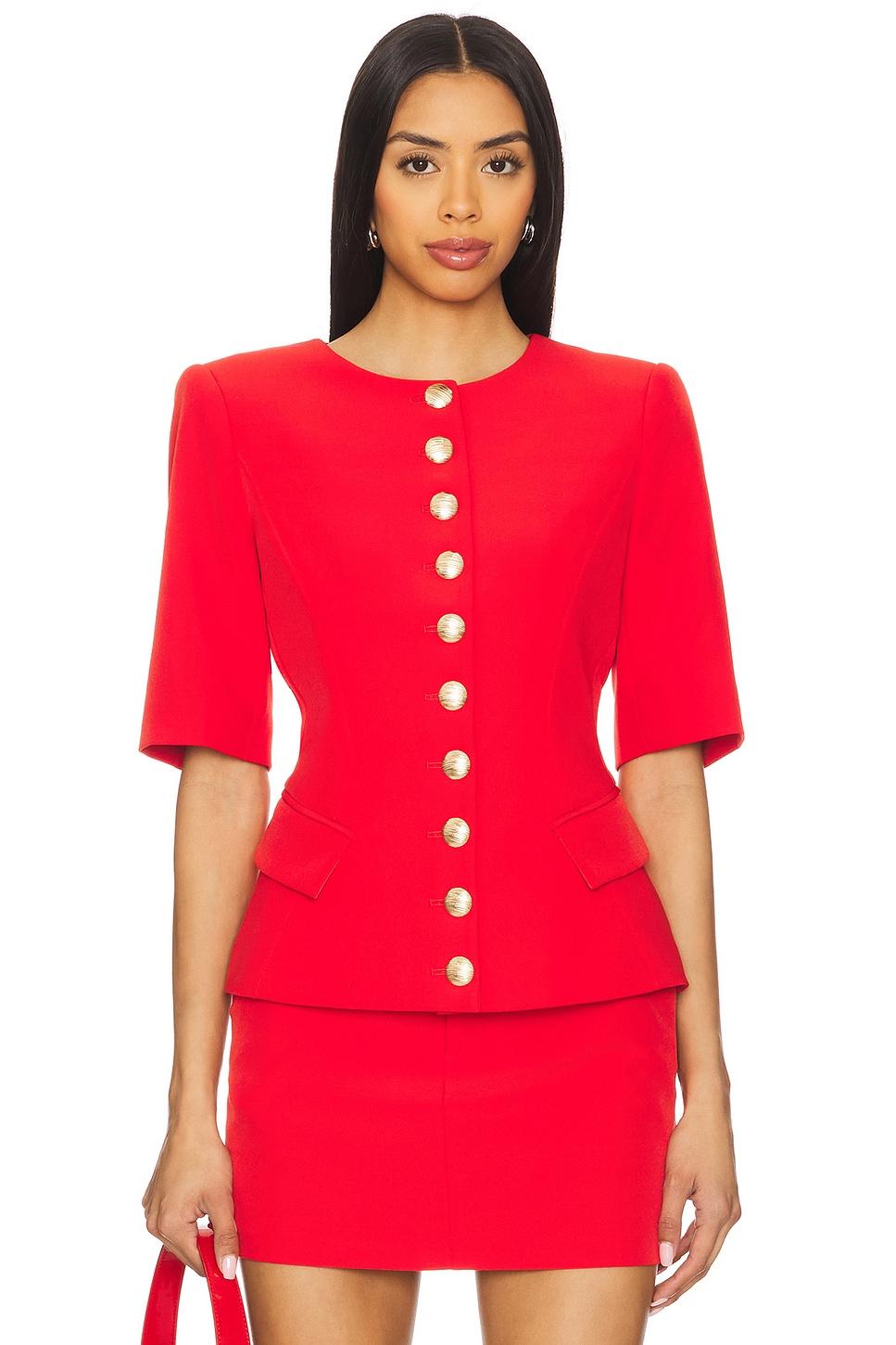 adriana crepe jacket