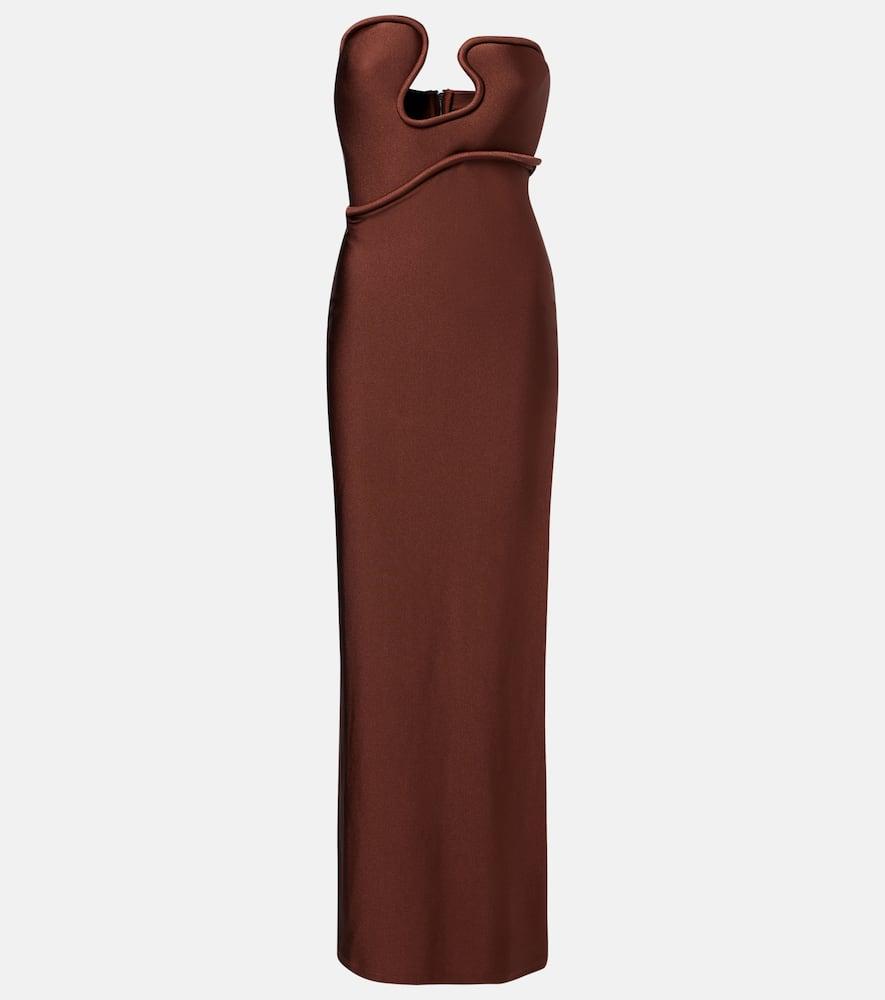 adriana degreas asymmetric gown