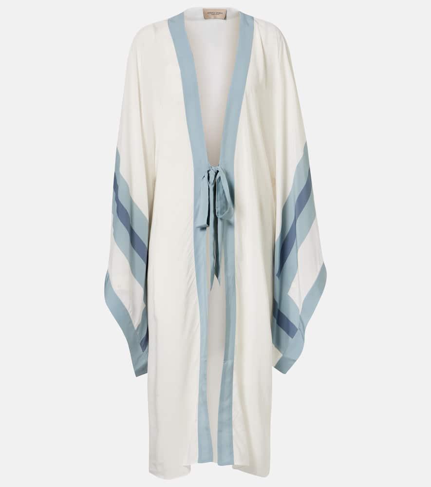 adriana degreas bold stripes kaftan