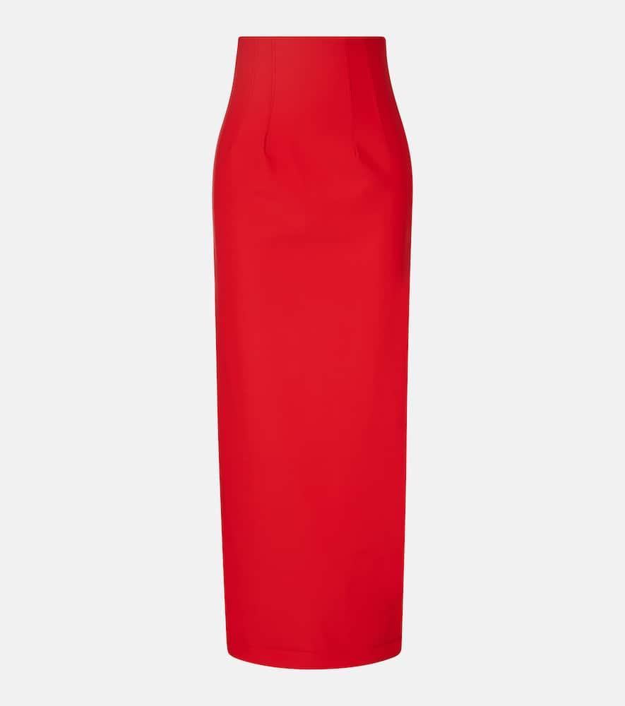 adriana degreas coquille de mer maxi skirt