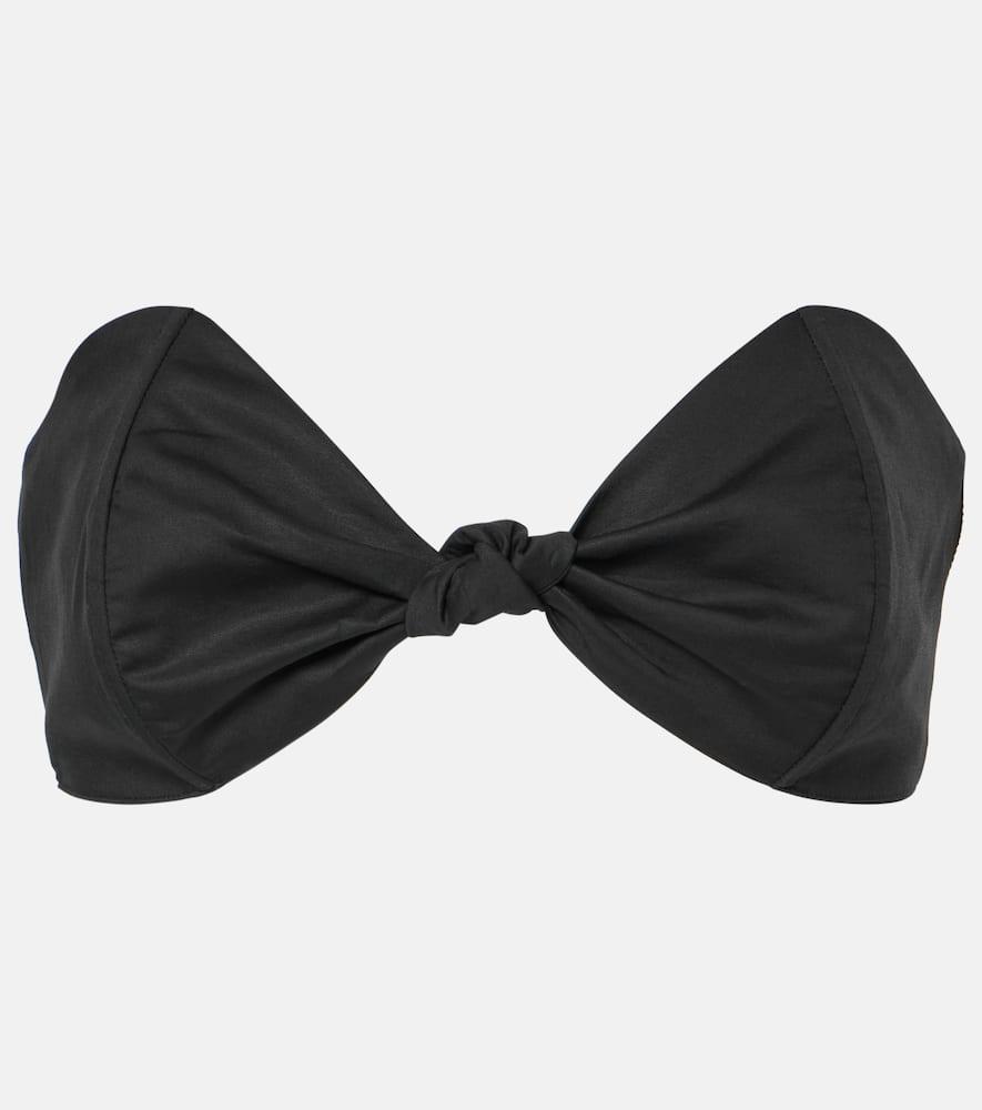 adriana degreas cotton bandeau top