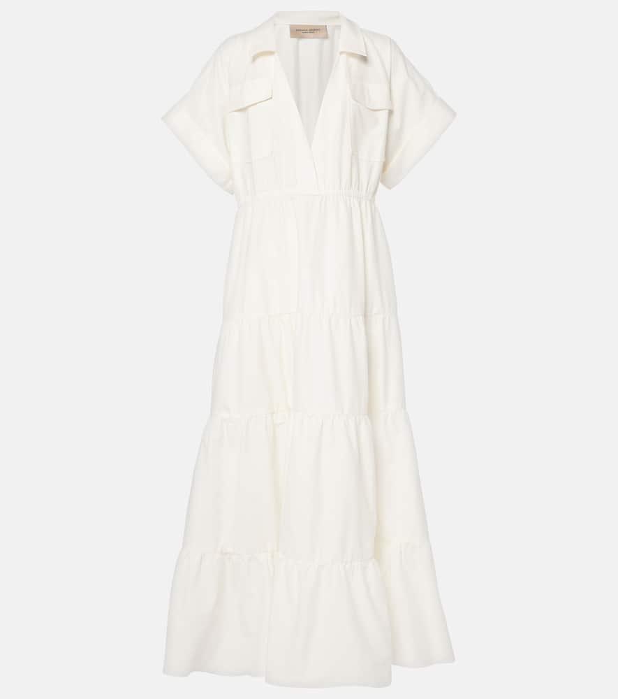 adriana degreas cotton maxi dress