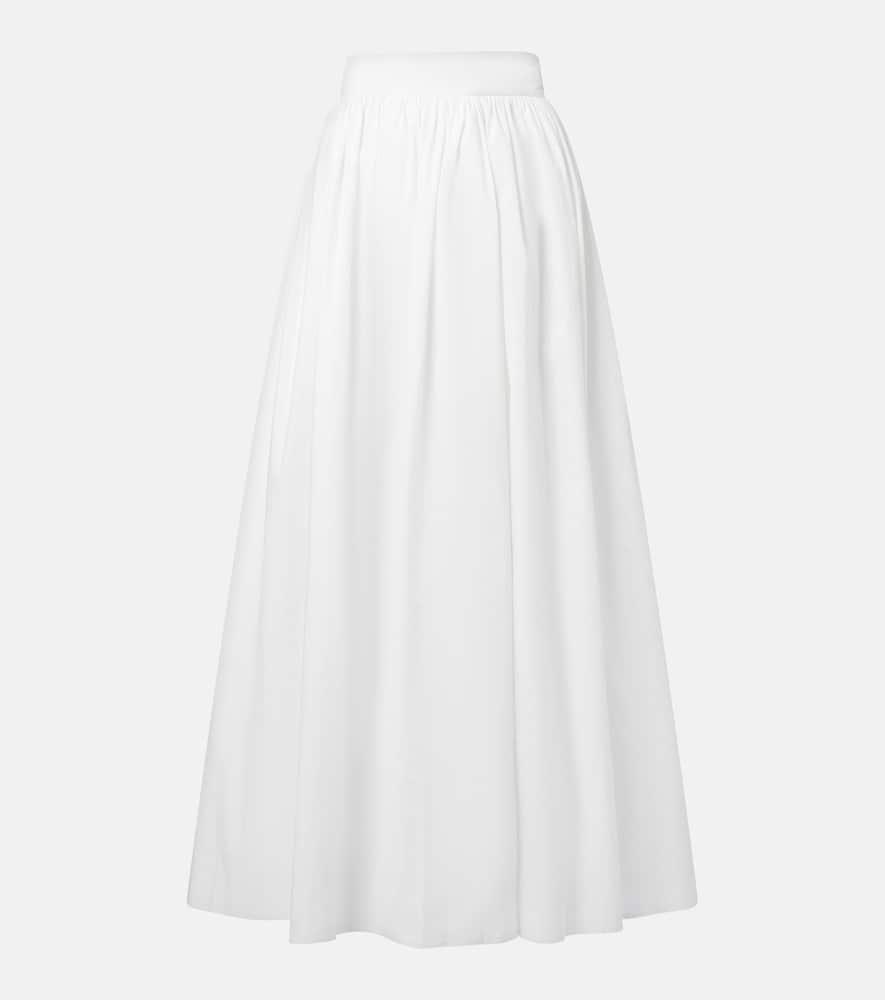 adriana degreas cotton maxi skirt