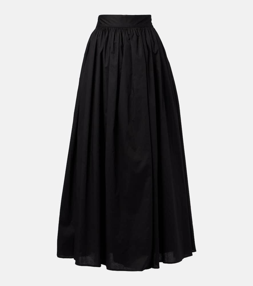 adriana degreas cotton maxi skirt