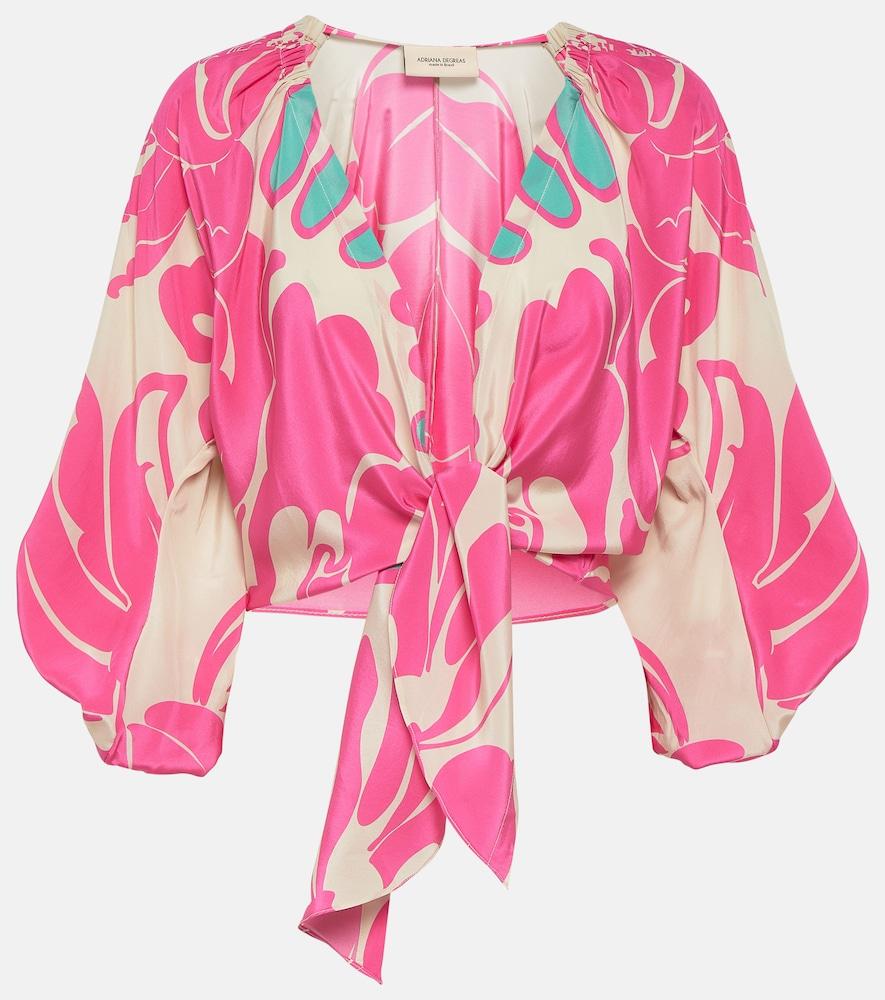 adriana degreas printed puff
