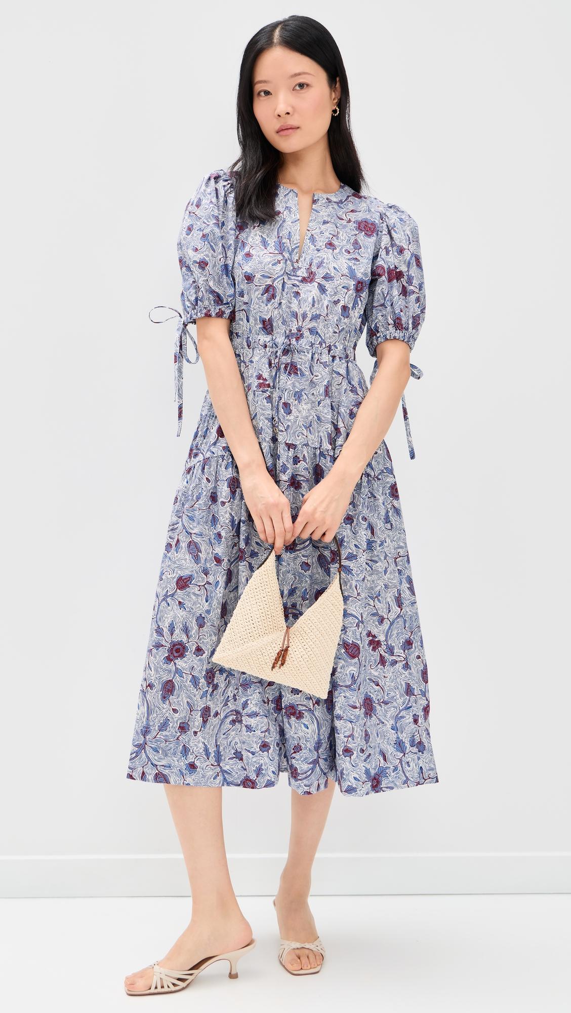 adriana short sleeve cotton dress