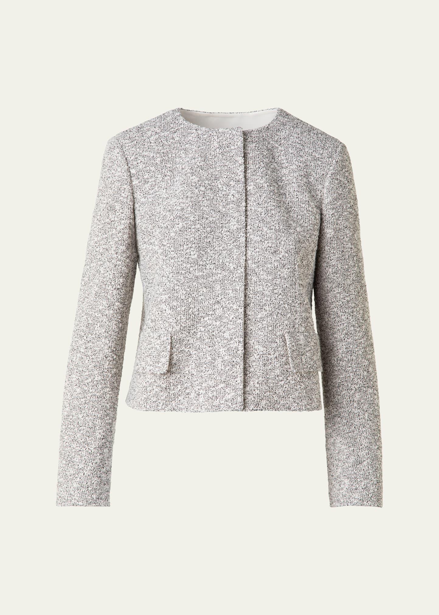adriana short tweed boucle jacket