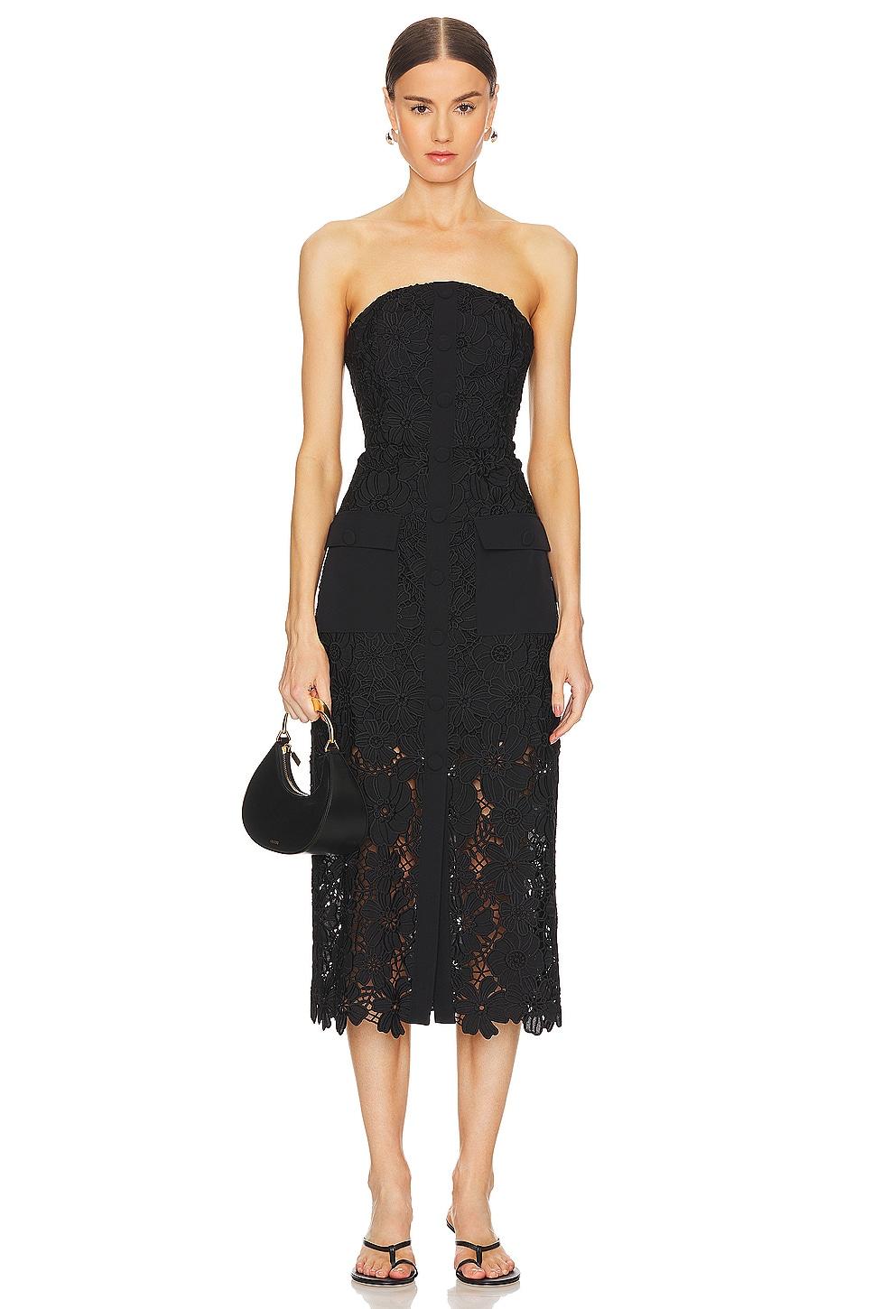 adrienne roja midi dress
