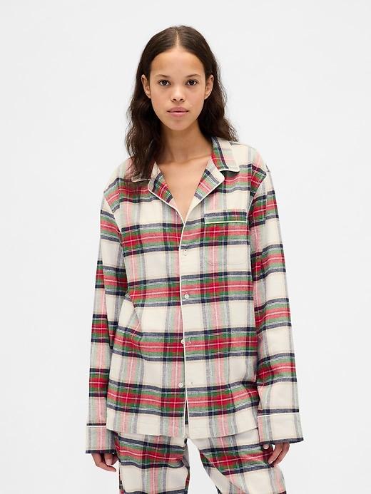 adult softest flannel pj shirt