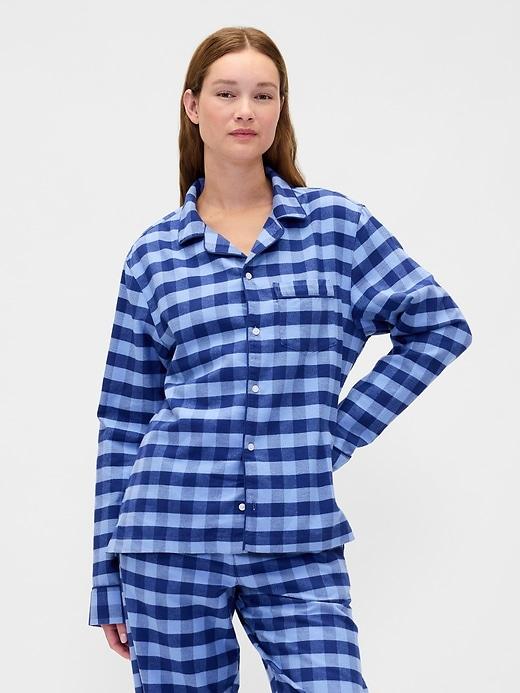 adult softest flannel pj shirt