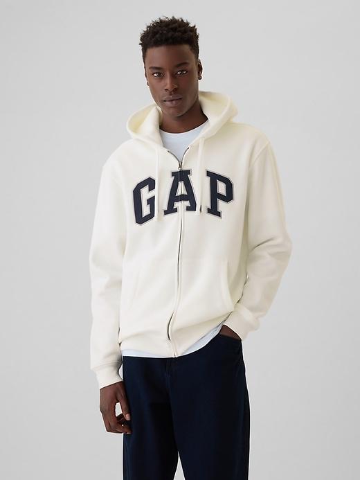 adult vintagesoft arch logo full-zip hoodie