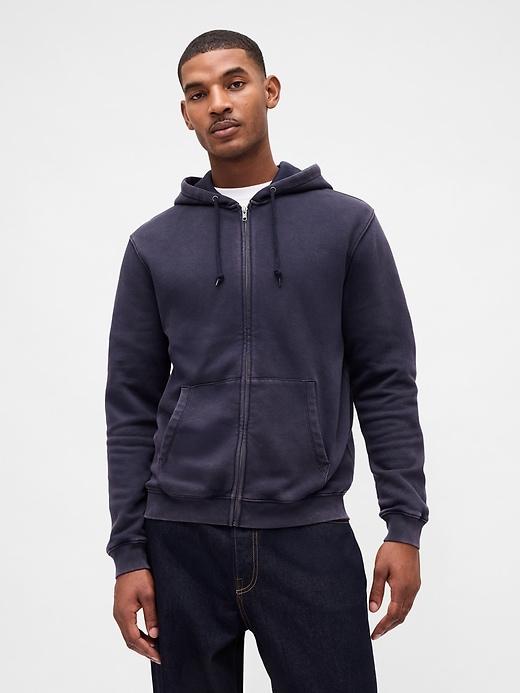 adult vintagesoft zip hoodie